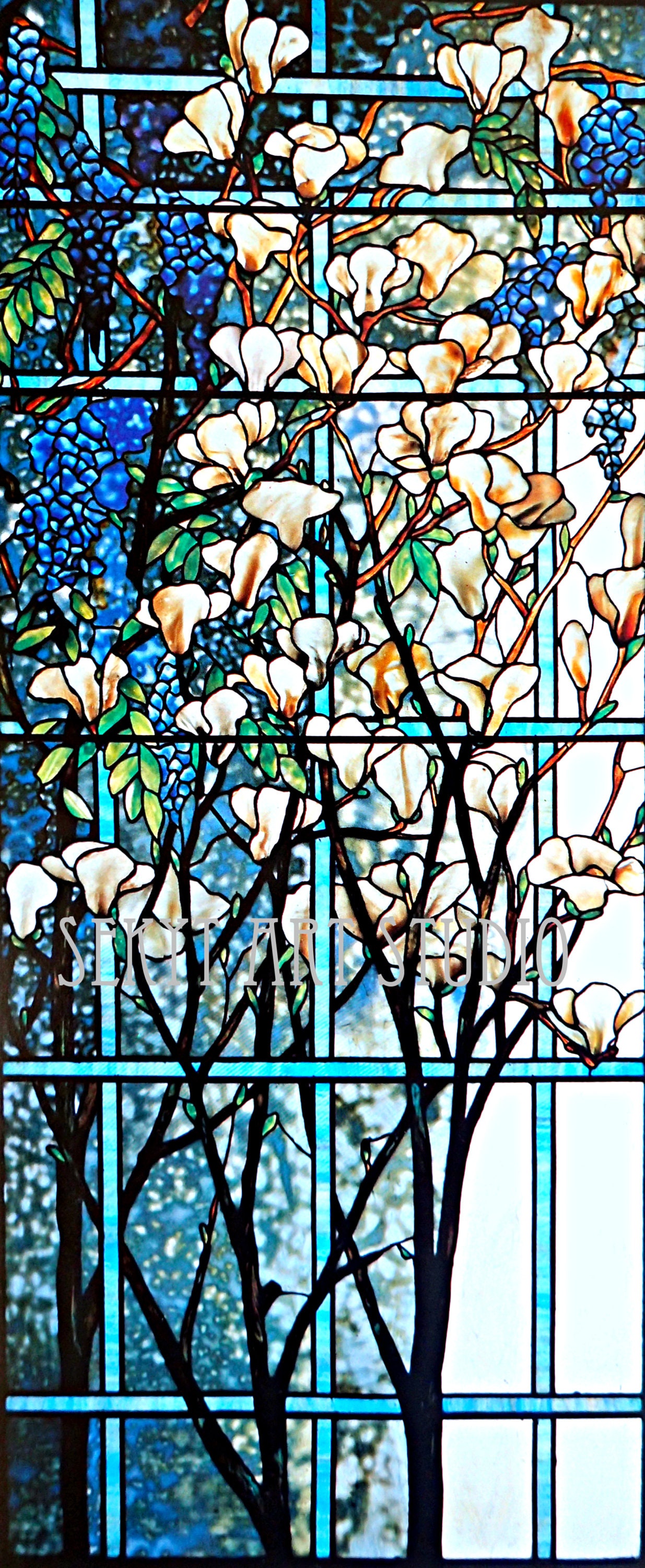 ルイス・コンフォート・ティファニー ステンドグラス Wisteria ルイス・コンフォート・ティファニー ステンドグラス Wisteria