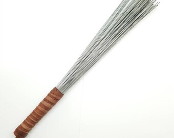 Chi gong metal massage energy stick brush