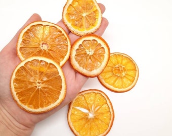 Tranches d'orange séchées