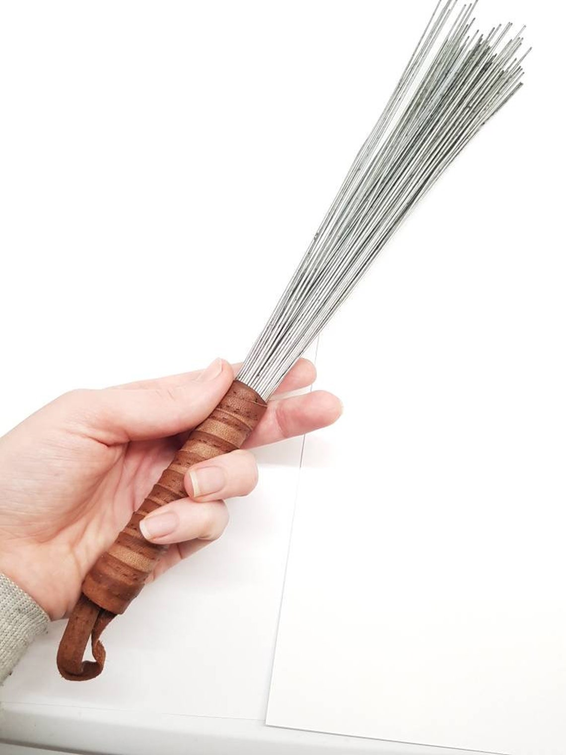 Chi Gong Metal Massage Energy Stick Brush Etsy