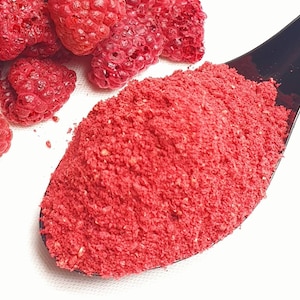 Dried raspberry powder
