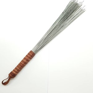 Chi gong metal massage energy stick brush image 3