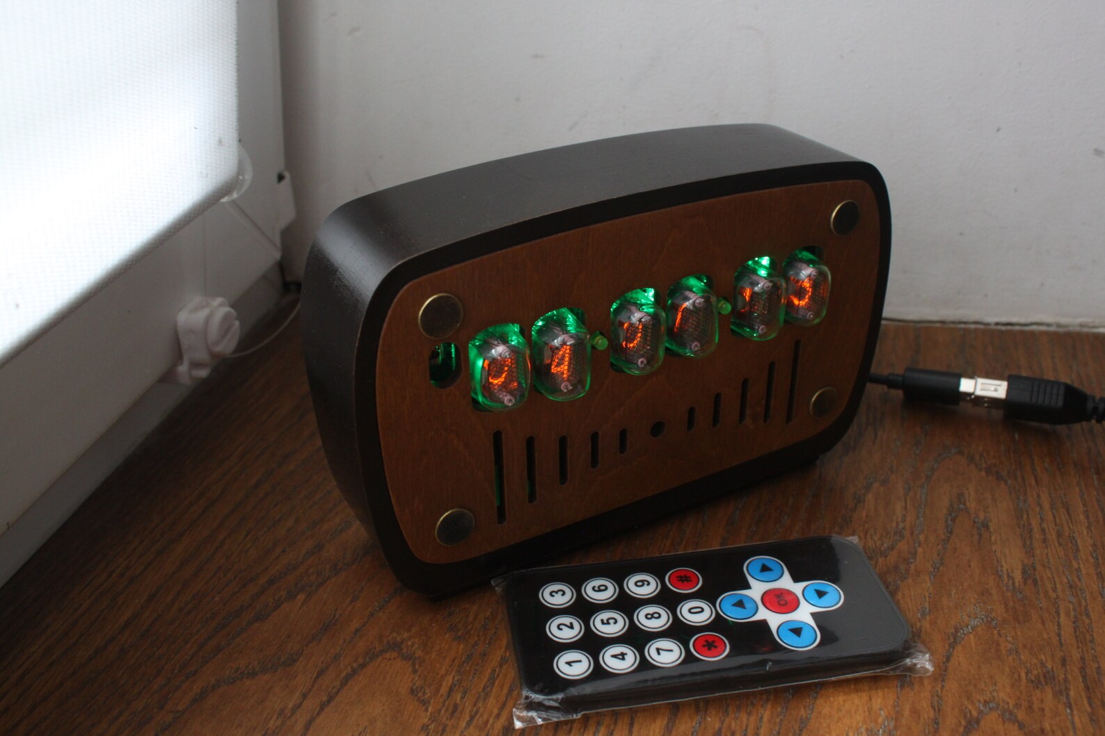 Nixie Tube Clock With Motion Sensor Include IN17 Tubes Etsy