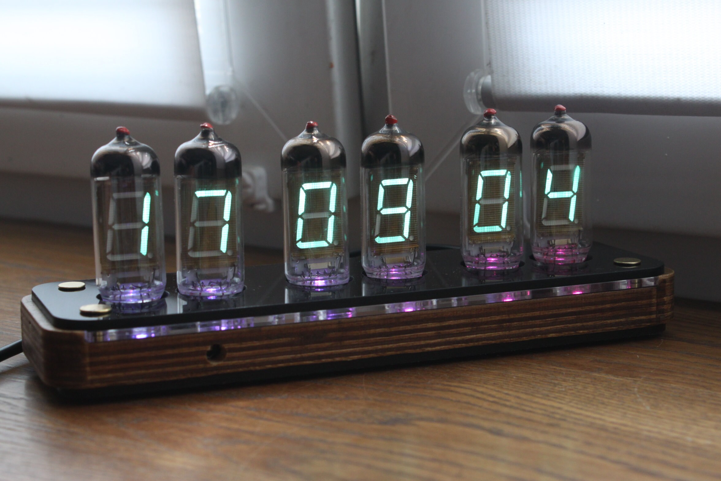 Assembled vfd clock IV11 Nixie tube clock Steampunk Retro Etsy