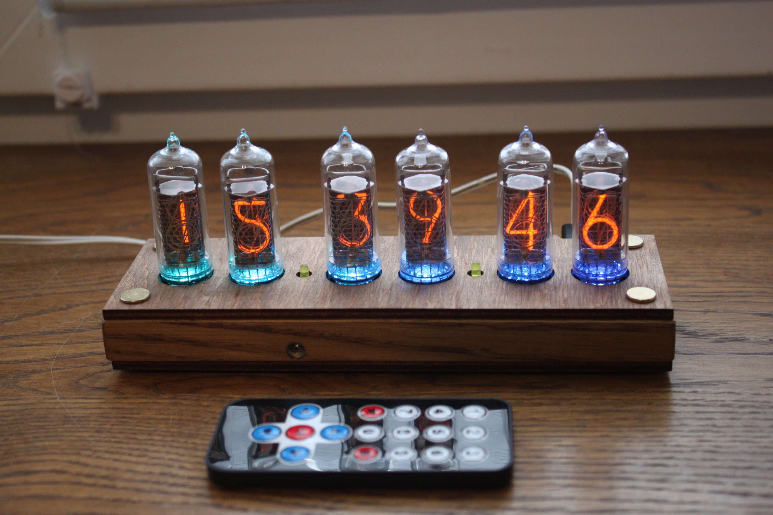 Buy Nixie Tube Clock Include IN-14 Tubes and Enclosure Designer
