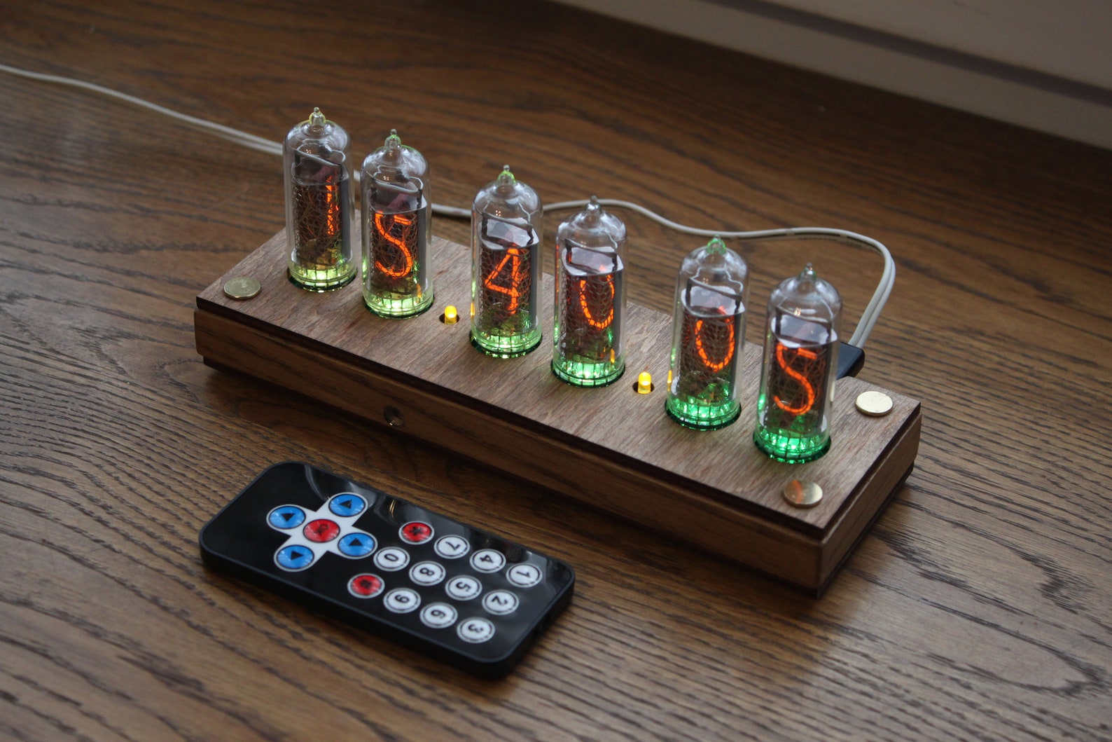 Nixie Tube Clock Include IN-14 Tubes and Enclosure Designer | Etsy