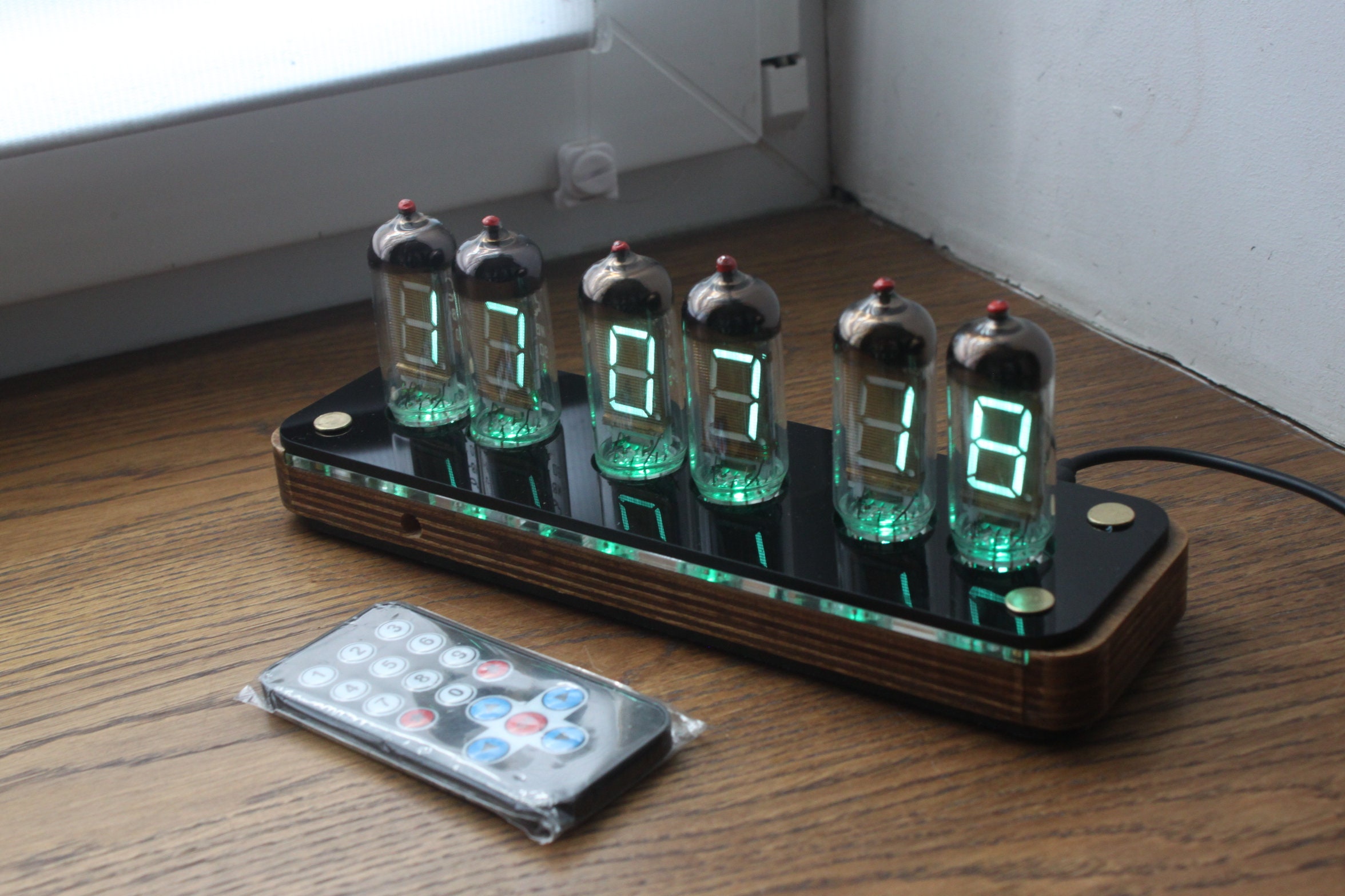 Assembled vfd clock IV11 Nixie tube clock Steampunk Retro Etsy