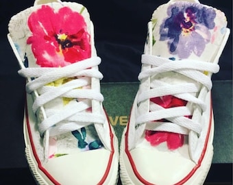 floral converses