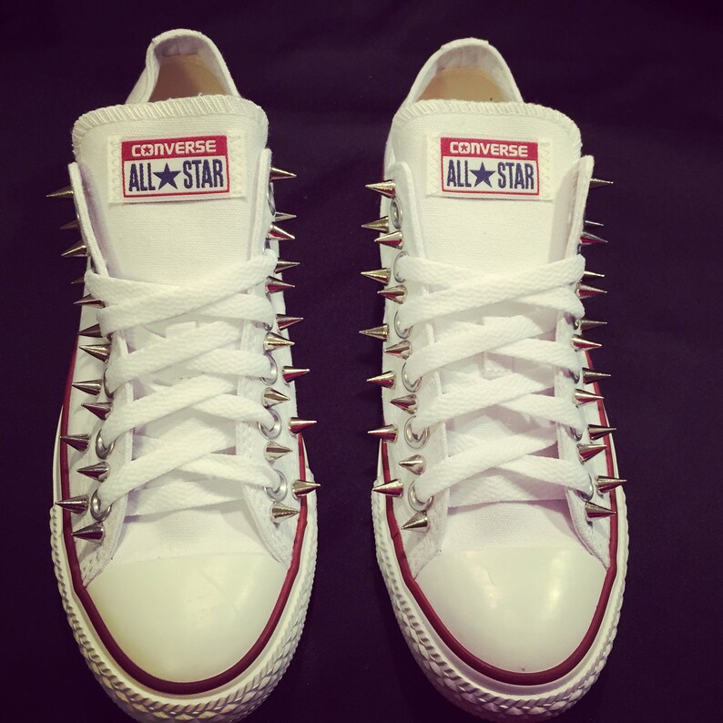 spiked converse shoes