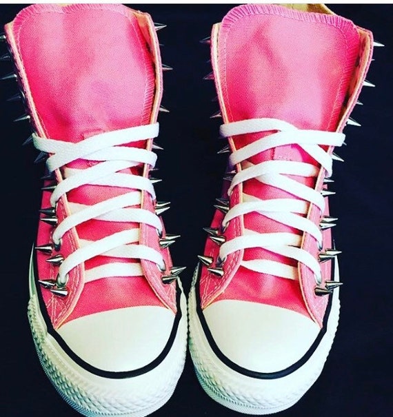 spiked converse shoes