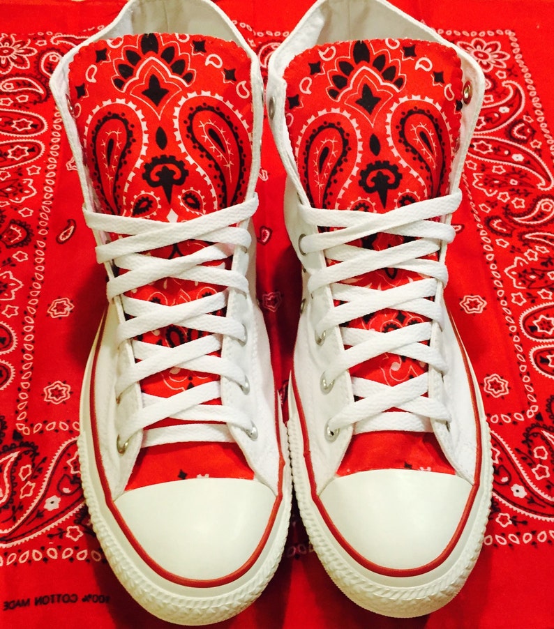 red bandana chucks