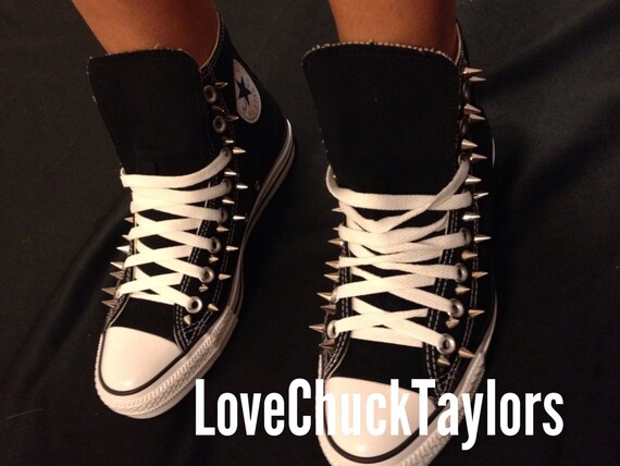 spiked converse shoes