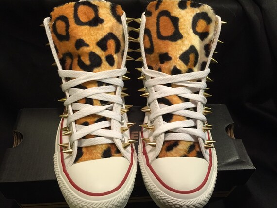spiked converse shoes