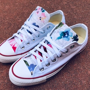 Floral Converse Chuck Taylor Shoes