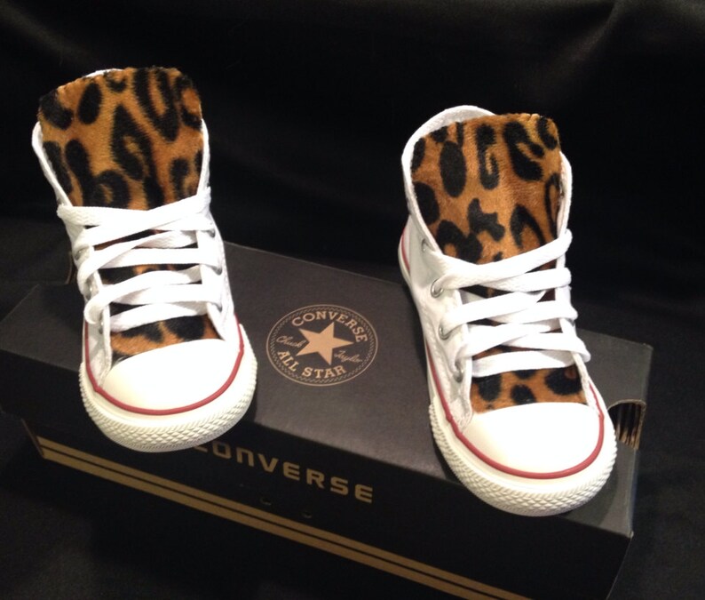 infant leopard converse