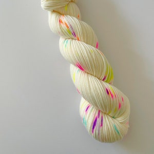 Anise Cookie Speckled Yarn: Hand-Dyed Merino Wool Blend (Pre-Order