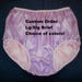 Double Satin Briefs Panties / Diaper Cover Your choice of color! Large/XLarge Reversible Adult Sissy Baby