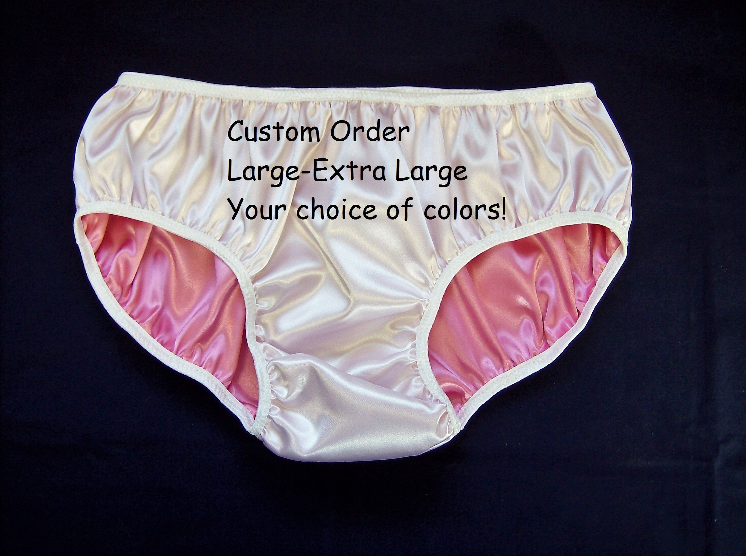 Double Satin Reversible Hip Hugger Panties Your Choice of Etsy