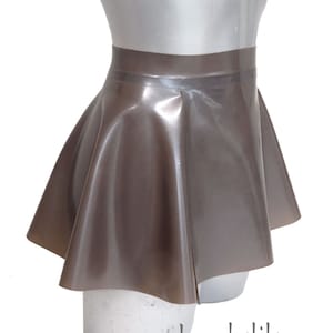 Sports/Athletics/Skater Miniskirt in Latex Rubber