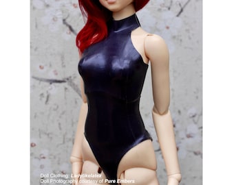 Halter Neck Latex Rubber Body / Sleeveless Leotard / Swimsuit for 1/3 scale SD BJD Dolls