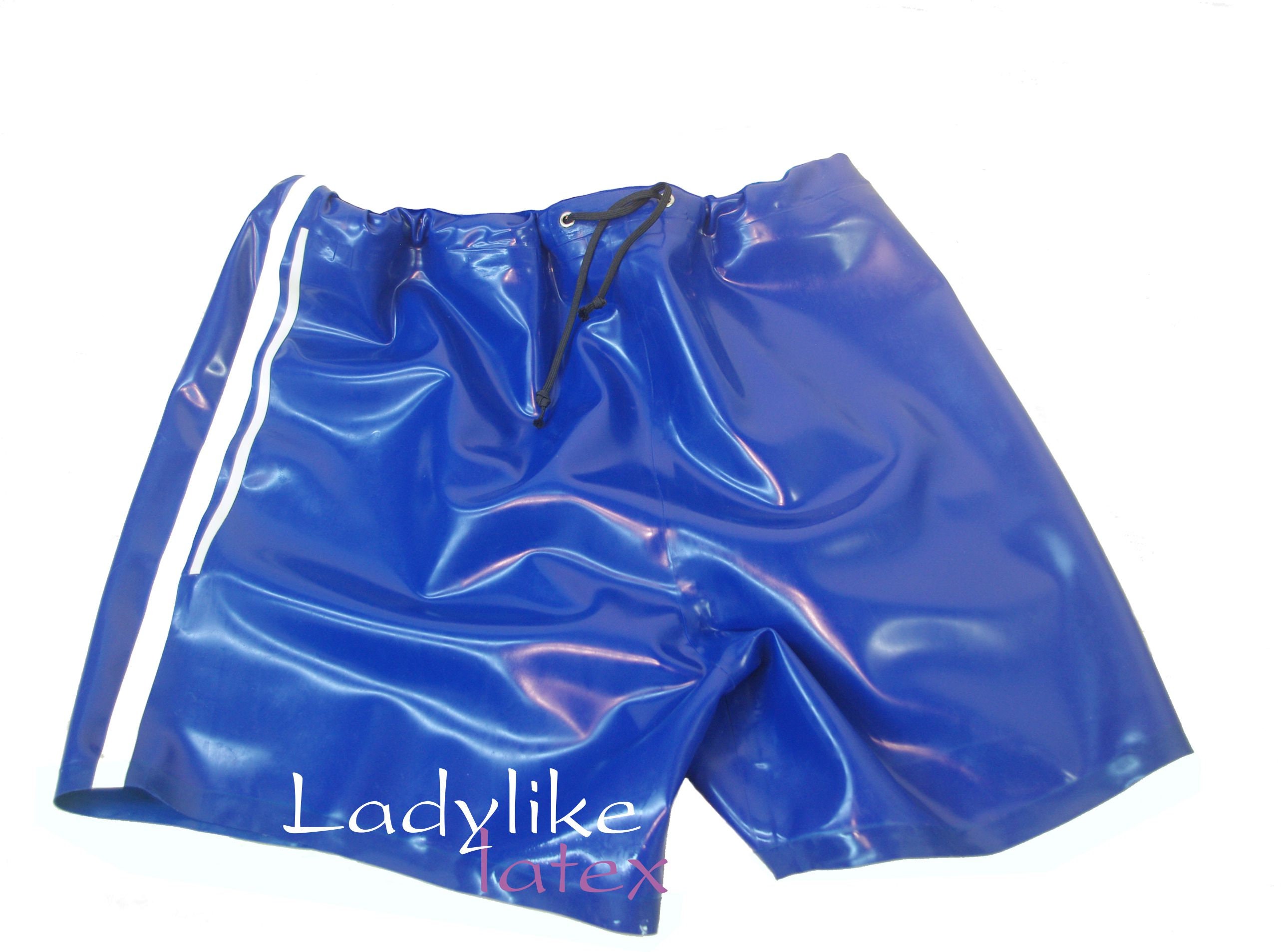 Latex swim trunks on sale