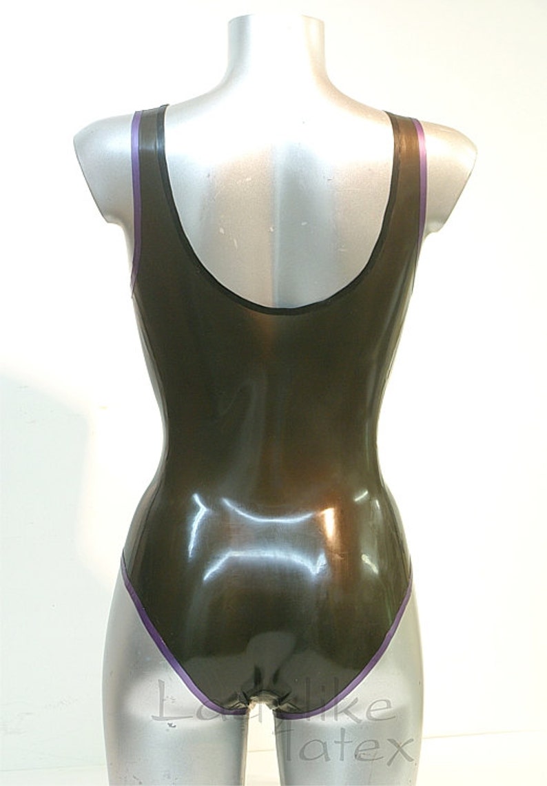 Latex Rubber Body / Sleeveless Leotard Etsy
