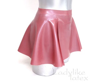 Sports/Tennis Skirt with built-in briefs in Latex Rubber