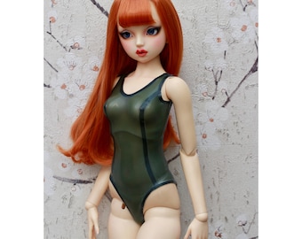 Corpo in lattice di gomma/body senza maniche/costume da bagno per bambole BJD SD in scala 1/3