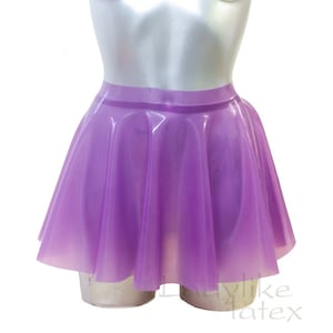 Full Circle Skater Skirt in Latex Rubber