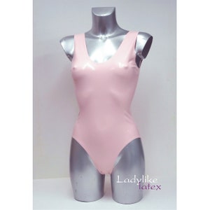 Latex Rubber Body / Sleeveless Leotard
