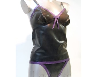 Latex Kautschuk Camisole Top.