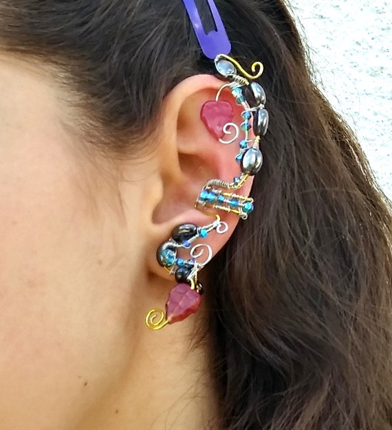 Beaded ear cuff clearance