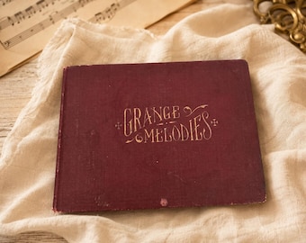 Grange Melodies - Decopage, crafts, music, song,