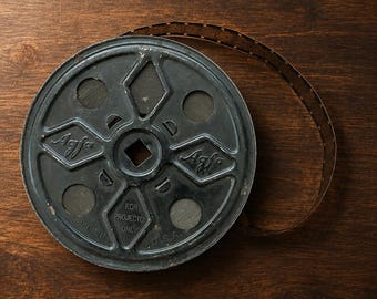Vintage Agfa Metal Film Reel-