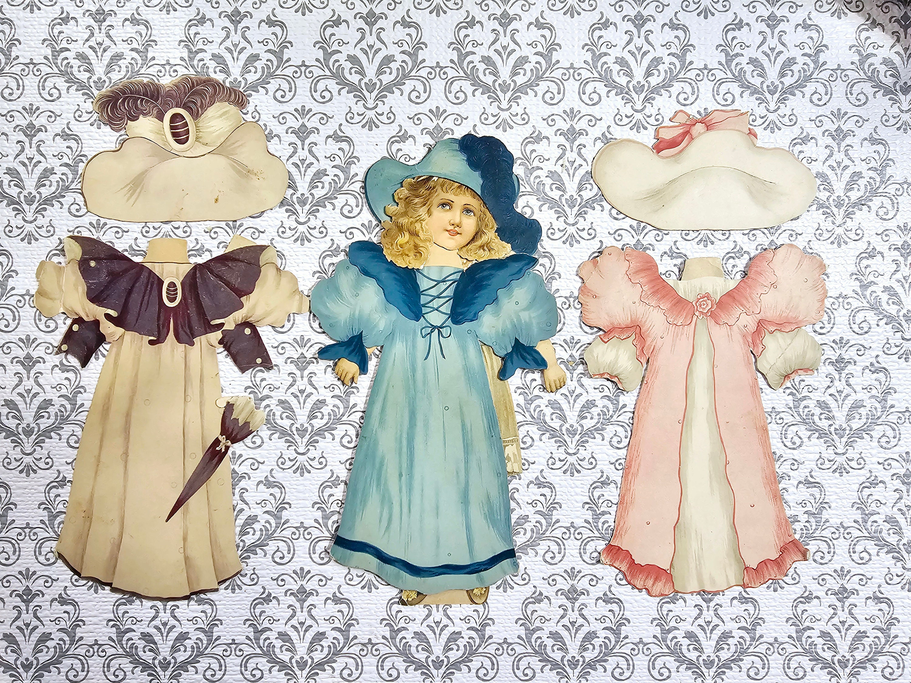Vintage Paper Doll Sets - Etsy