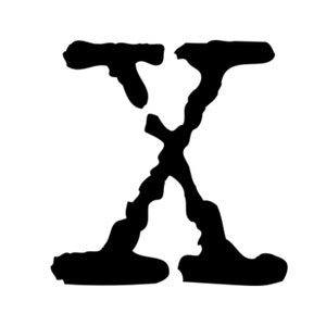X-Files Logo Vinyl Sticker