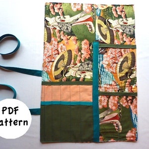 Knitting Needle Case Pattern: Size Small (PDF Download)