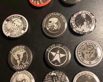 19 Crass Records, Peace Punk, Anarcho Band Buttons / Pins - Etsy