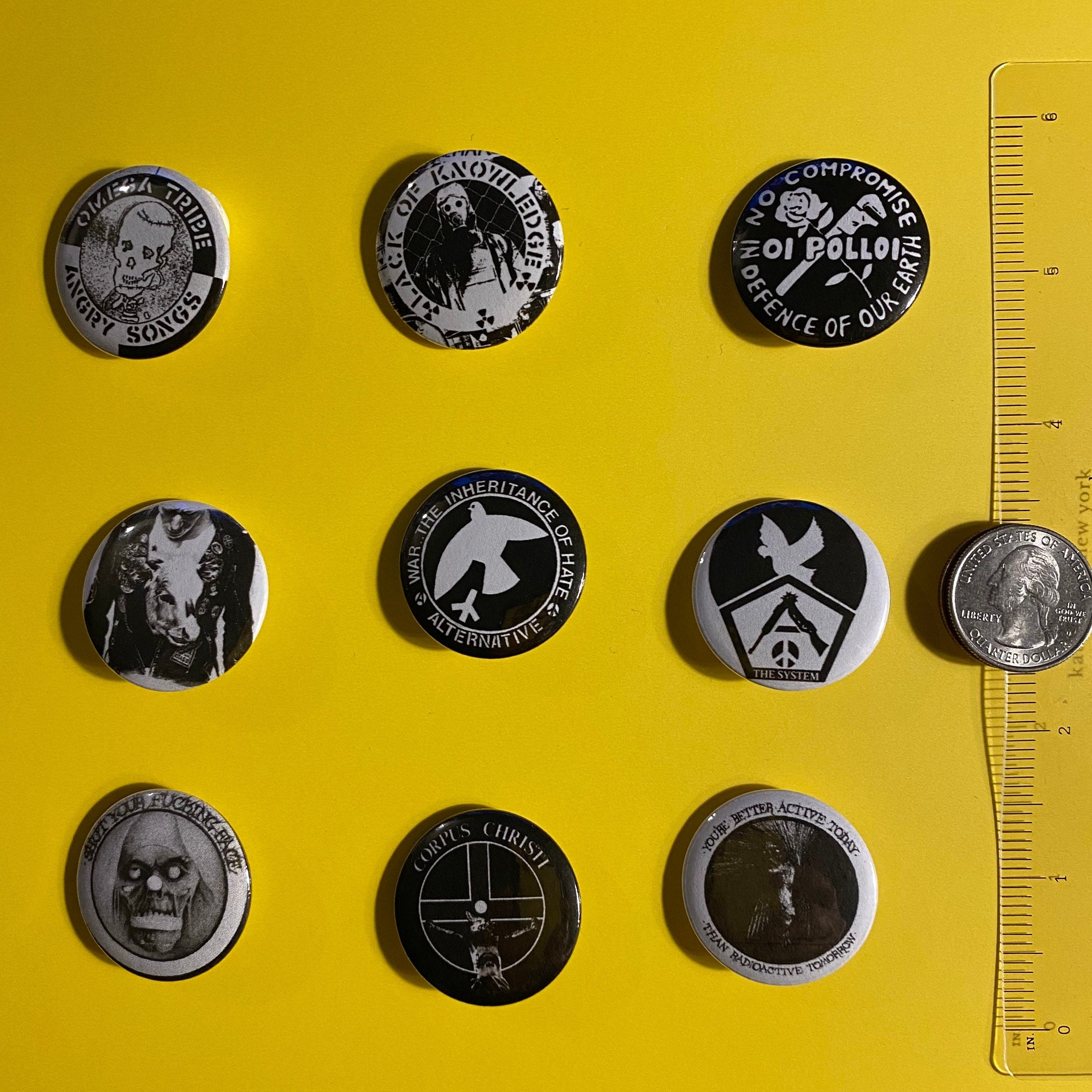 19 Crass Records, Peace Punk, Anarcho Band Buttons / Pins - Etsy