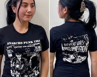 Anarcho Punk double sided shirt