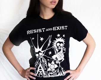 Anarcho Gardening with Resist and Exist