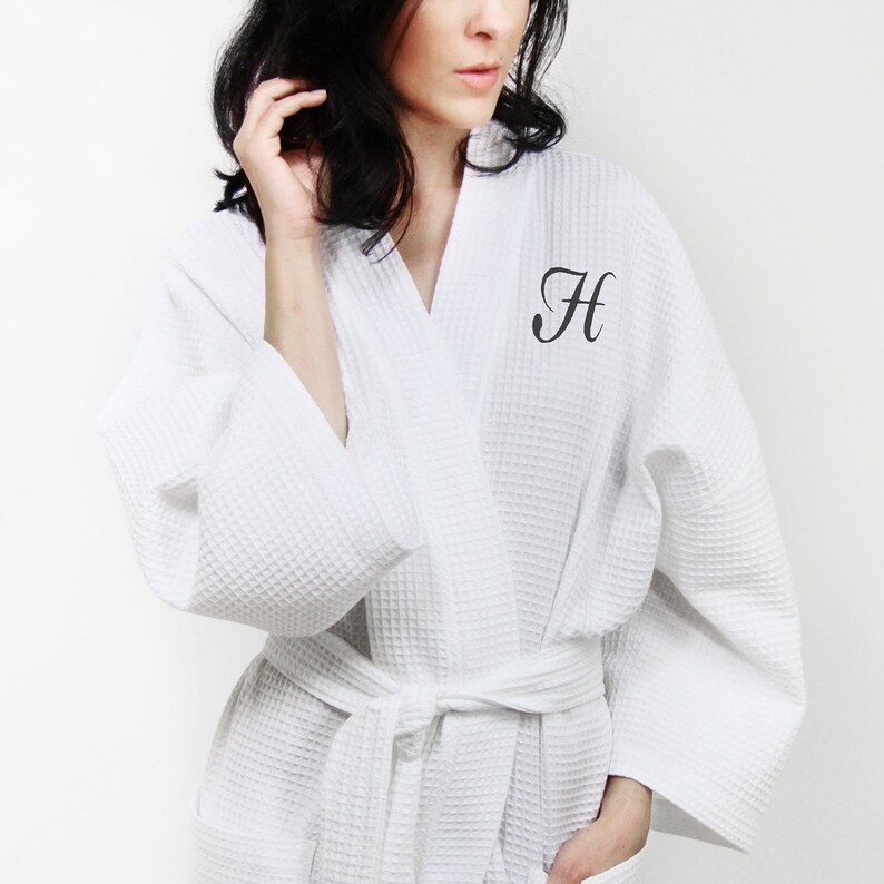 Personalized Bath Gift Set Includes Monogrammed Spa Robe Etsy