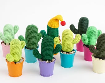 Pick Your Pal Cactus – Handmade Crochet Saguaro in Any Color