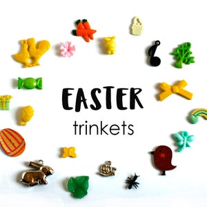 Easter Theme I Spy trinkets, 1-3cm, Set of 20
