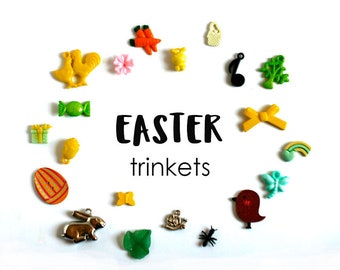 Easter Theme I Spy trinkets, 1-3cm, Set of 20