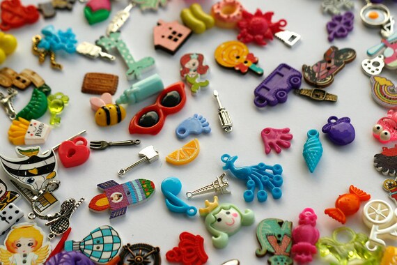 Medium Mixed I Spy Trinkets For I Spy Bag Bottle 2 4cm Set Etsy