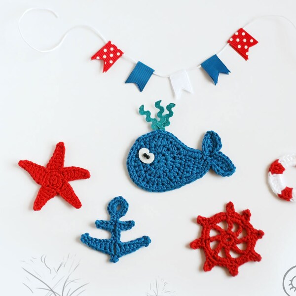 Nautical Applique - Etsy