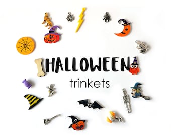 Halloween Theme I Spy trinkets, 1-3cm, Set of 20