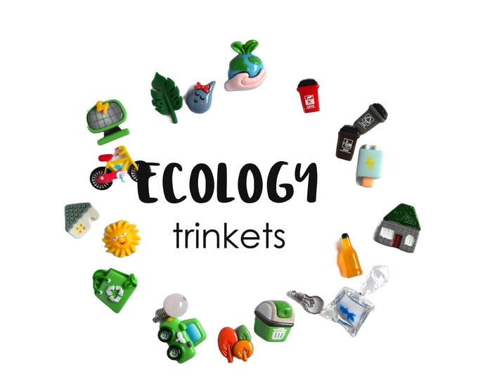 Featured listing image: Save the Planet: An I Spy Ecology Hunt Theme I Spy Trinkets, 1-3cm, Set of 20