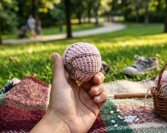 Hacky Sack Tapestry Crochet Striped Kick-Ball